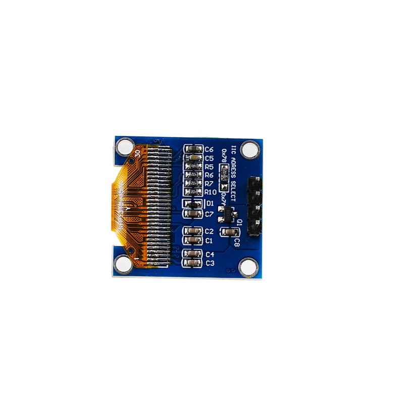 A-DIGISHUO 2Pcs 0.96-Inch I2C OLED Display Module 128x64 Pixel SSD1306