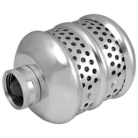 Rocky Mountain Goods Bubbler Sprinkler - Rustproof Aluminum Diffuser Flood Nozzle for Delicate Watering - Rapid Soaking Without Creating Hole or eroding Soil - for Vegetable Garden, Flowers/Law