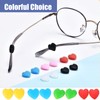 UPIONIC Anti-slip Soft Glasses End Tips, Silicone Tube Sleeve Eyeglass