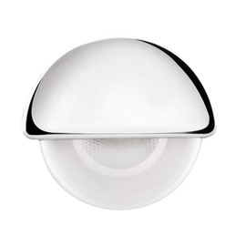 RecPro 12V LED Recessed Courtesy Boat Light | Half Moon | Blue