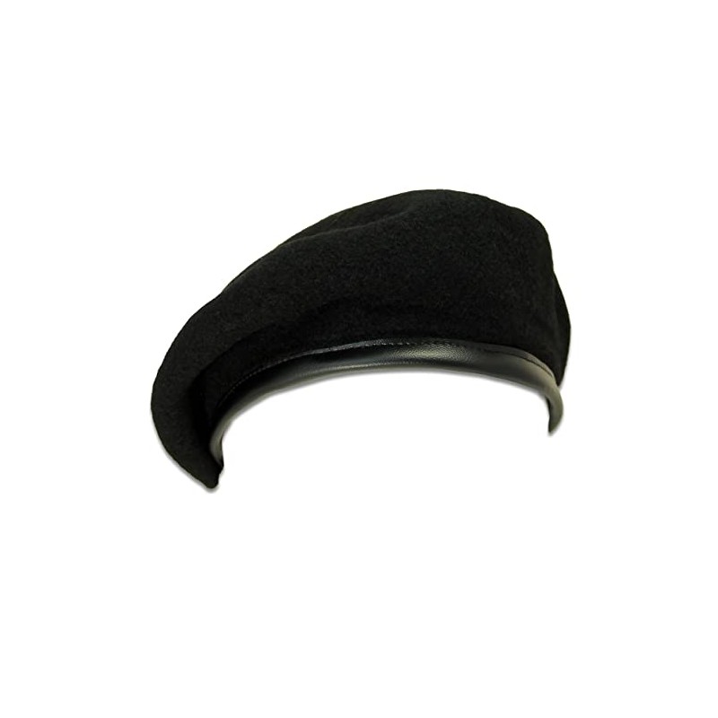 The Regimental Shop Black Military Beret 58 (7 1/8) /