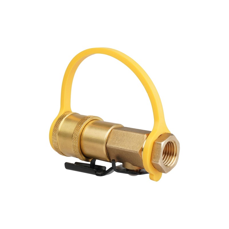 South Bend Components 1/4" RV Propane Shutoff Valve Female Quick