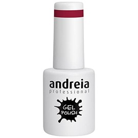 Andreia Semi-Permanent Nagellack Gel Poliermittel Farbe 211 Rot - Schattierungen von Pink - 10.5 ml