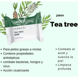 Jabón Facial Tea Tree Dr. C Tuna Farmasi +3 Piezas