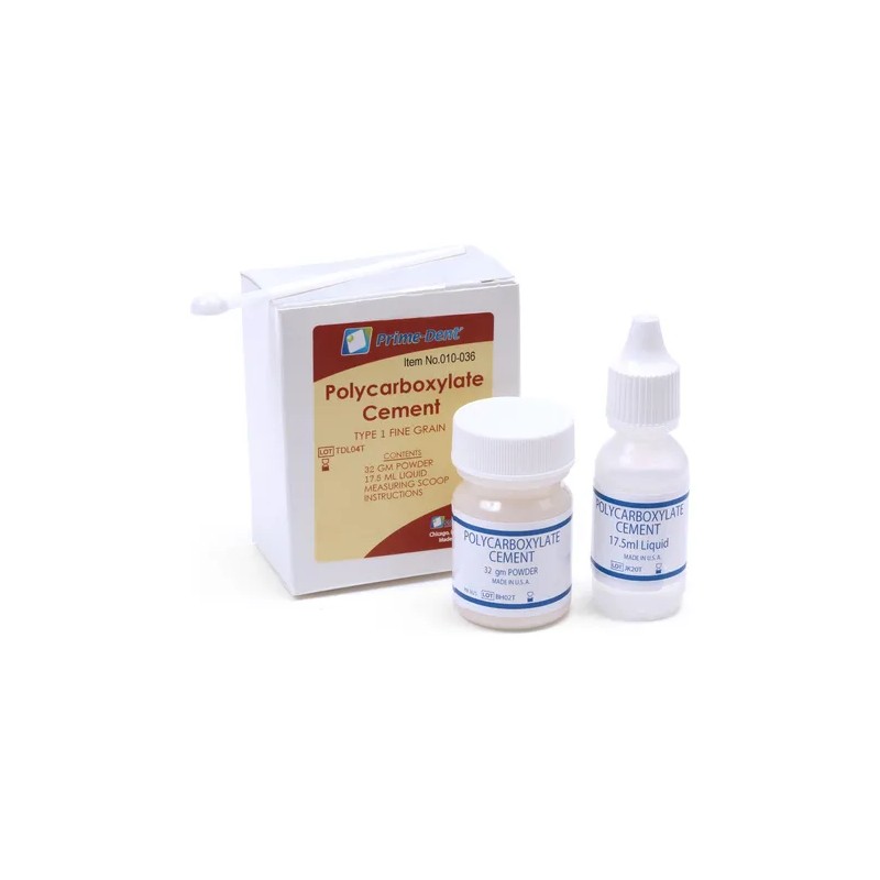 Cemento Dental De Policarboxilato Pca - Prime Dental