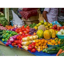 CALVENDO Puzzle Market Stalls Worldwide 1000 Pieces 64 x 48 cm from Thomas Leonhardy