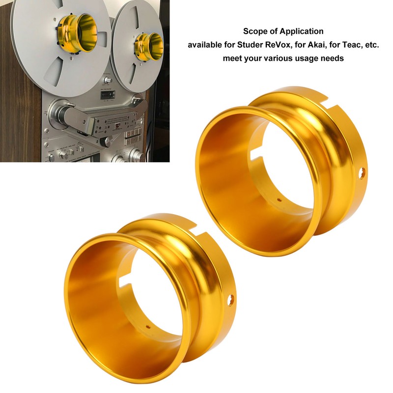 1 Pair 10in NAB Hub Adapters Aluminium Alloy Opener Universal