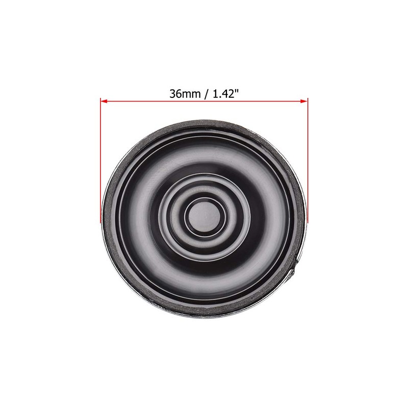 sourcing map 0.5W 16 Ohm Micro Internal Speaker Magnet Loudspeaker