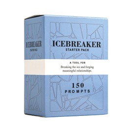 NQEUEPN 150 Sheets Ice Breaker Cards, Question Card Game to Build Your Relationship, Conversation Cards for Friends, Couples, Family, Group, Party