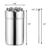 Amersis 4.5" Metal Cocktail Picks 21Pack+Holder Kit,Premium 304 Stainless Steel