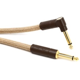 Fender® Festival cable, angled, 3 m, natural