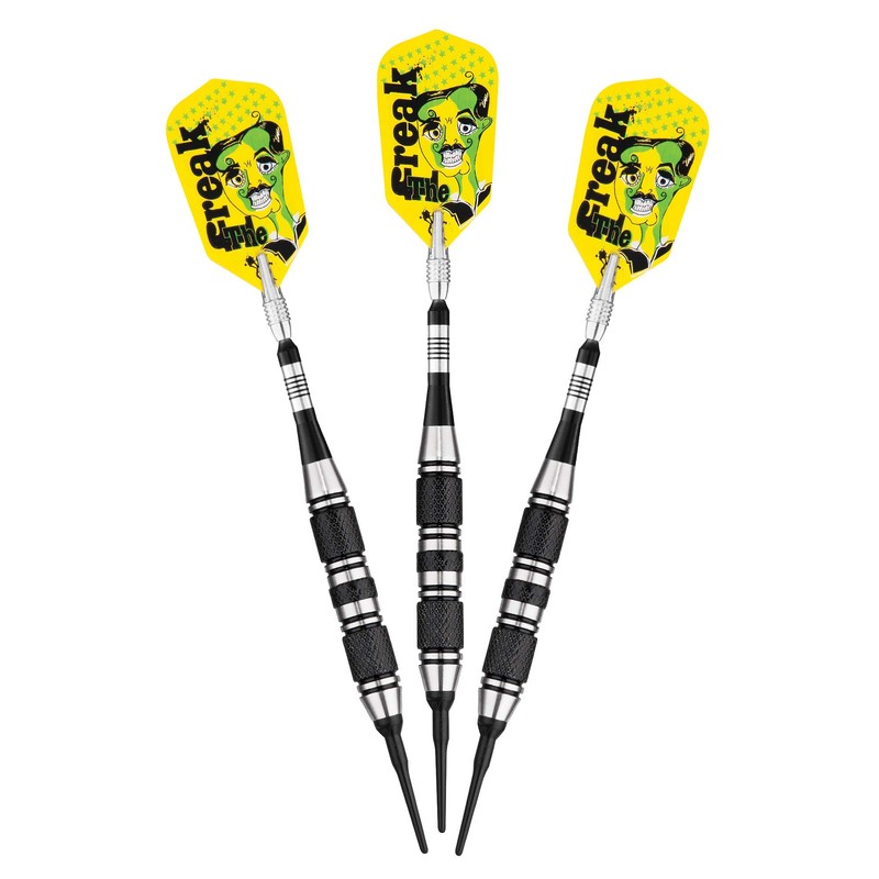 Viper "The Freak" Soft Tip Darts, Grooved Barrel, 18 Grams