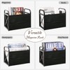 YINMIT Magazine Holder, Magazine Rack Floor, Magazine Storage Basket, Folder