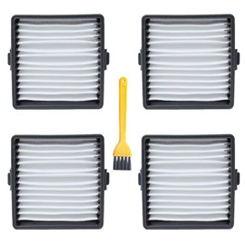 A32VC04 Filter, Hand Vacuum Filter Support Assembly Compatible with Ryobi P712 P713 P714K, Replace 019484001007 533907001 (4 Packs)