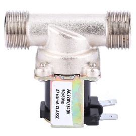 AC220/240V G1/2 NC Brass Electric Solenoid Valve Normally Closed Water Inlet Valve