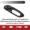 TQPONLY Driver Side Power Seat Switch Panel Bezel Compatible with