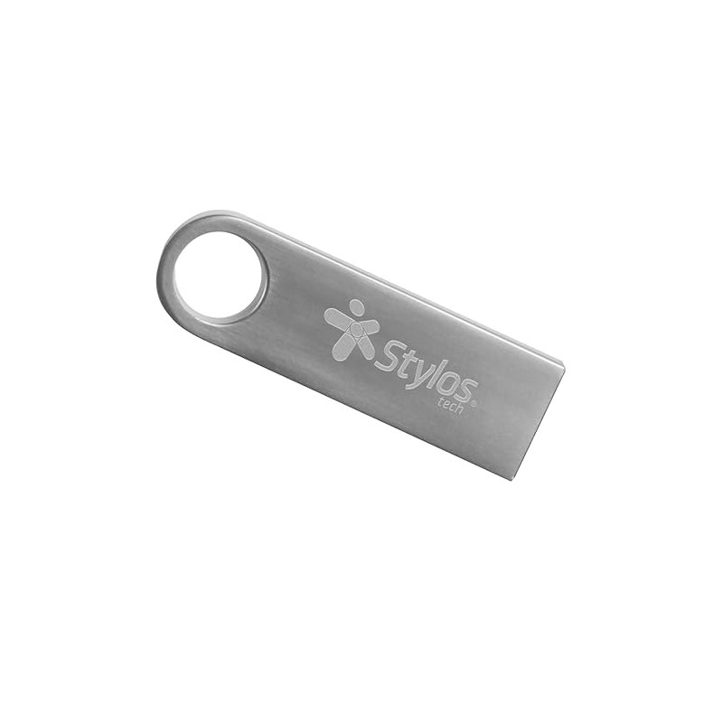 Memoria USB 64GB Tipo A 2.0 de Metal Stylos Tech