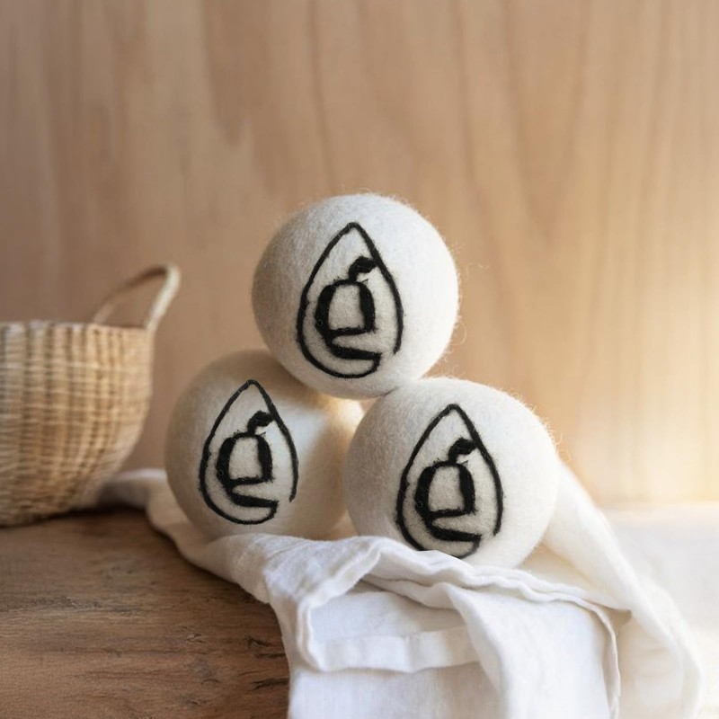 Giovani 100% Sheep's Wool Dryer Balls | Wool Balls for