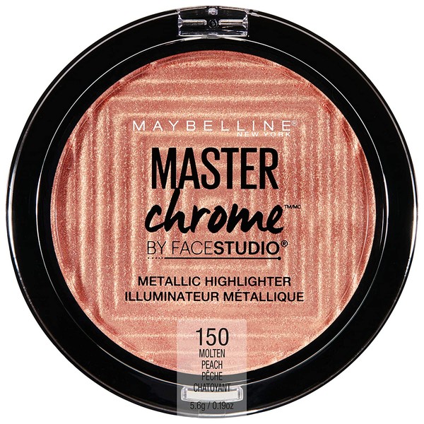 Maybelline New York Facestudio Master Chrome Metallic Highlighter Makeup, Molten