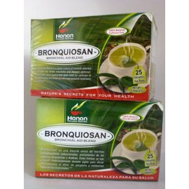 Hanan-Peru 50 Bronquiosan Tea Bag (EUCALIPTO/PULMONARIA)(BRONQUIAL AID BLEND)