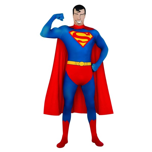 Rubie's 3 880520 XL - 2nd Skin Superman Kostüm, Größe XL