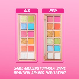 Revolution, The Vibrant Icon Brights Palette, 12 Tonalità di Make-Up Pigmentate in Crema, Matte e Shimmer, Formula Compatta e Sfumabile, Vegan & Cruelty-Free