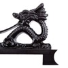 HERCHR Sword Stand Katana Stand, Black Wood Sword Katana Wall