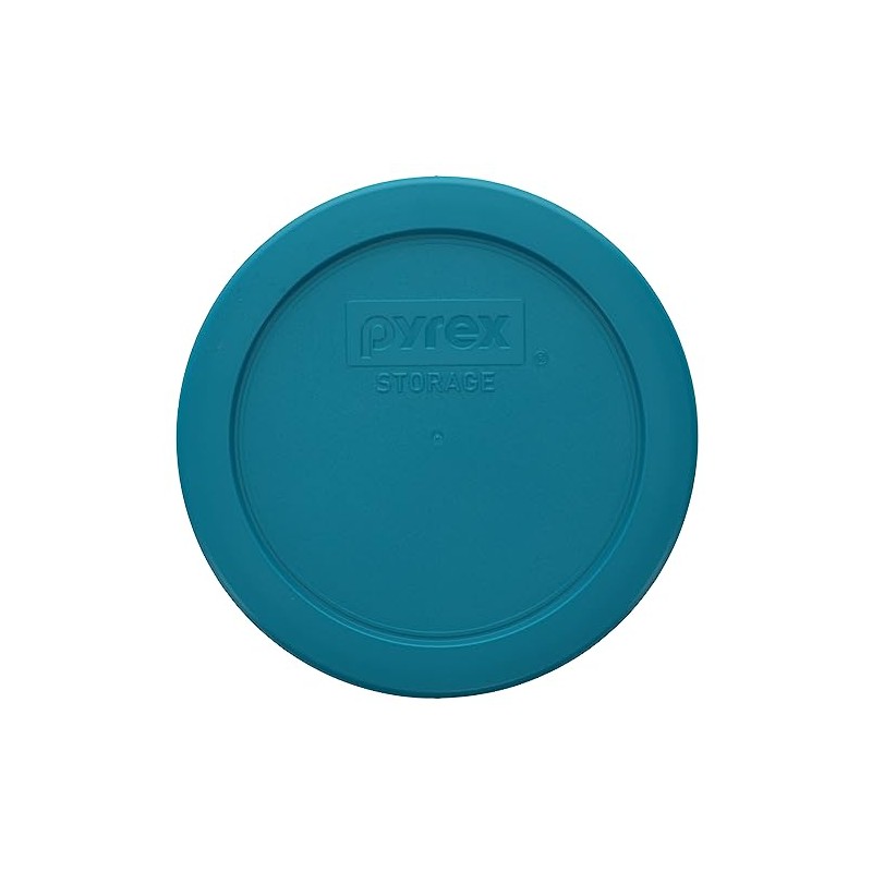 Pyrex 7200-PC 2-Cup Adriatic Blue Food Storage Replacement Lid (4-Pack)