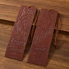 2 Pcs Wolf Lion Leather Bible Bookmark, Christian Bookmarks Gifts