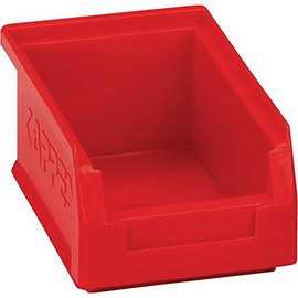 Plastic Storage Box Size 7 Red l.160xb 105XH 75 mm for Slot Plate