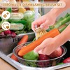 6Pcs Bamboo Dish Brush Soft Sisal Bristle Dish Washing Brush