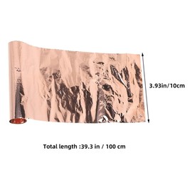 iplusmile 6rolls Copper Foil Sheets for Crafts Thick Copper Plate for Projects Electrical Repairs and Precision Machining Easy to Cut Bend and Solder Smooth for Safe Use