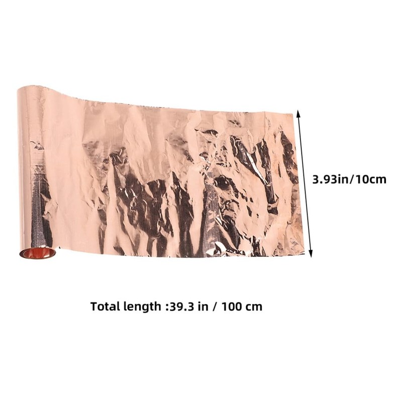 iplusmile 6rolls Copper Foil Sheets for Crafts Thick Copper Plate