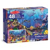 Underwater: 48 Piece Floor Puzzle & 1 Me l i ssa & Doug