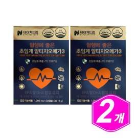Neicheodeurim Dietary Supplement Omega-3 Pack Capsules 30 2 Pack for daily wellness routines, tablets powder or sticks, Korean Import, Neicheodeurim and