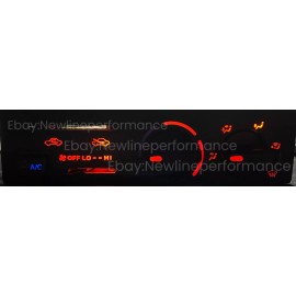 newlineperformanceled Red Climate Control Blue AC Switch LED Bulb Kit for Toyota Tacoma 1998-2000