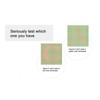 Colourblind glasses for deutan protein blindness correction, suitable for colour
