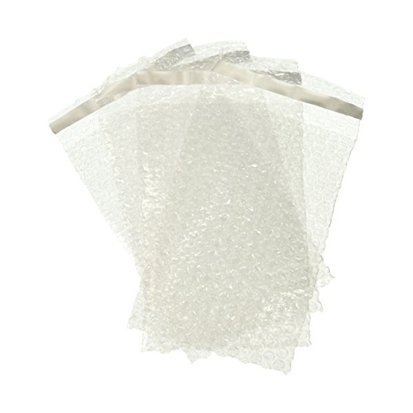 StarBoxes Bubble Pouches - 6x8.5" Pack of 50 Self-Sealing Packing