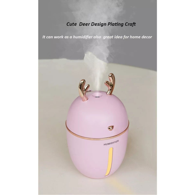 Meliars Humidificador Difusor Reno 450 Ml Conexion Usb