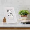 Fabian Clarke London® A6 Modern White Wooden Picture Photo Frame