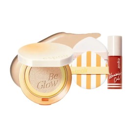 Espoir [APP only] Bigelow Volume Cushion Glimming Cali Edition (single item + 1 puff + mini lip) No. 22 Petal / [APP전용] 비글로우 볼륨 쿠션 글리밍 캘리 에디션 (단품 + 퍼프 1매 + 미니립) 22호 페탈