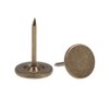 sourcing map Upholstery Nails 11 mm x 17 mm Flat