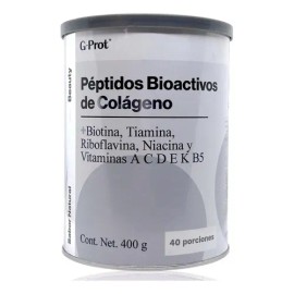Péptidos De Colágeno Biotina 400 G Natural G-prot                                                                                                     