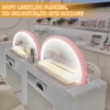 JIUYONG Super Bright Half Moon Light for Nail Desk, Upgrade