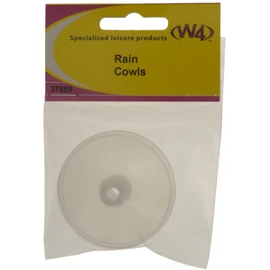 W4 Rain Cowls, Clear, 2 Pack