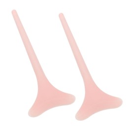 Outanaya 2PCS Eyeliner Stencil Tool for Beginners Compact Eye Makeup Helper for Precision Winged Eyeliner Eyeshadow Durable Mascara Shield