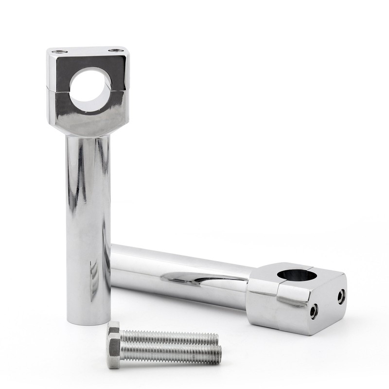 Artudatech 6" Motorcycle Handlebar Handle Riser Set Fit For Harley