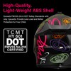 TCMT Black Kids Youth Motorcycle Motocross Offroad Helmet Dirtbike Street