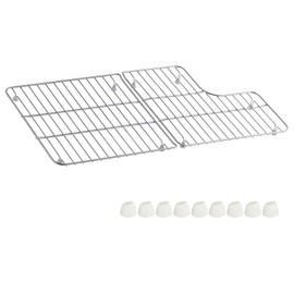𝙐𝙥𝙜𝙧𝙖𝙙𝙚𝙙 K-6639-ST Sink Rack Replacement for Kohler Whitehaven Bottom Basin Rack 6639-ST, K-6488 and K-6489 Stainless Steel Sink Protector Accessories