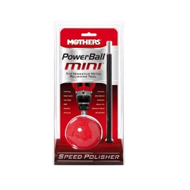 Mothers MT-05141 Powerball Mini Polishing Sponge with Extension Attaches to Electric Drills